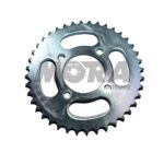 CORONA PLATEADA RAYADA CG125-G-CG150-A 42T