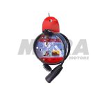 CANDADO DE GUAYA DE ACERO BICICLETA/MOTO