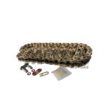 CADENA DORADA C/ORRING 428X128 SUPER REFORZADA