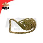 CADENA DORADA C/ ORING 428H-124L SUPER REFORZADA