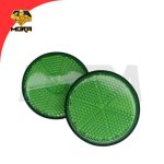 LUZ MUERTA REDONDA VERDE (PAR)