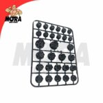 CUBRE TORNILLO LUJO PARA MOTO NEGRO