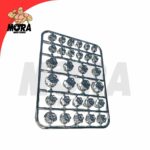CUBRE TORNILLO LUJO PARA MOTO PLATEADO