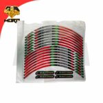 CALCOMANIA DECORATIVA PARA RIN PLATINADA