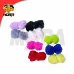 POMPONES DECORATIVOS PARA CASCOS (PAR)