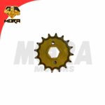 PIÑON DORADO RAYADO C/BORDE 16T GP