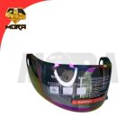 LENTE VISERA PARA CASCO MEDIA CARA MORADO TORNASOL