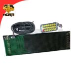 PANTALLA LED ANIMACIÓN FLEXIBLE  10 X 34CM  C/CONTROL REMOTO Y APLICACIÓN FUNCIO