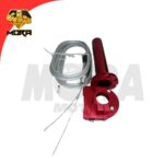 ACELERADOR DE CUARTA DOBLE GUAYA ROJO