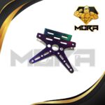 PORTA PLACA RETRACTIL LUJO