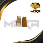 LUZ MUERTA RECTANGULAR  DE BASTON COLOR NARANJA